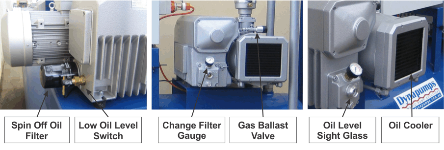 Vacuum Mould Gas Evacuation Pumps